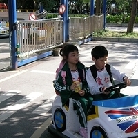 Andrea's Field Trip @ Taipei Children's Transportation Museum