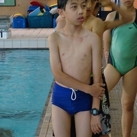 Alex's Swimming Parent Day