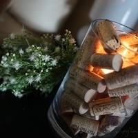 Cork Candle